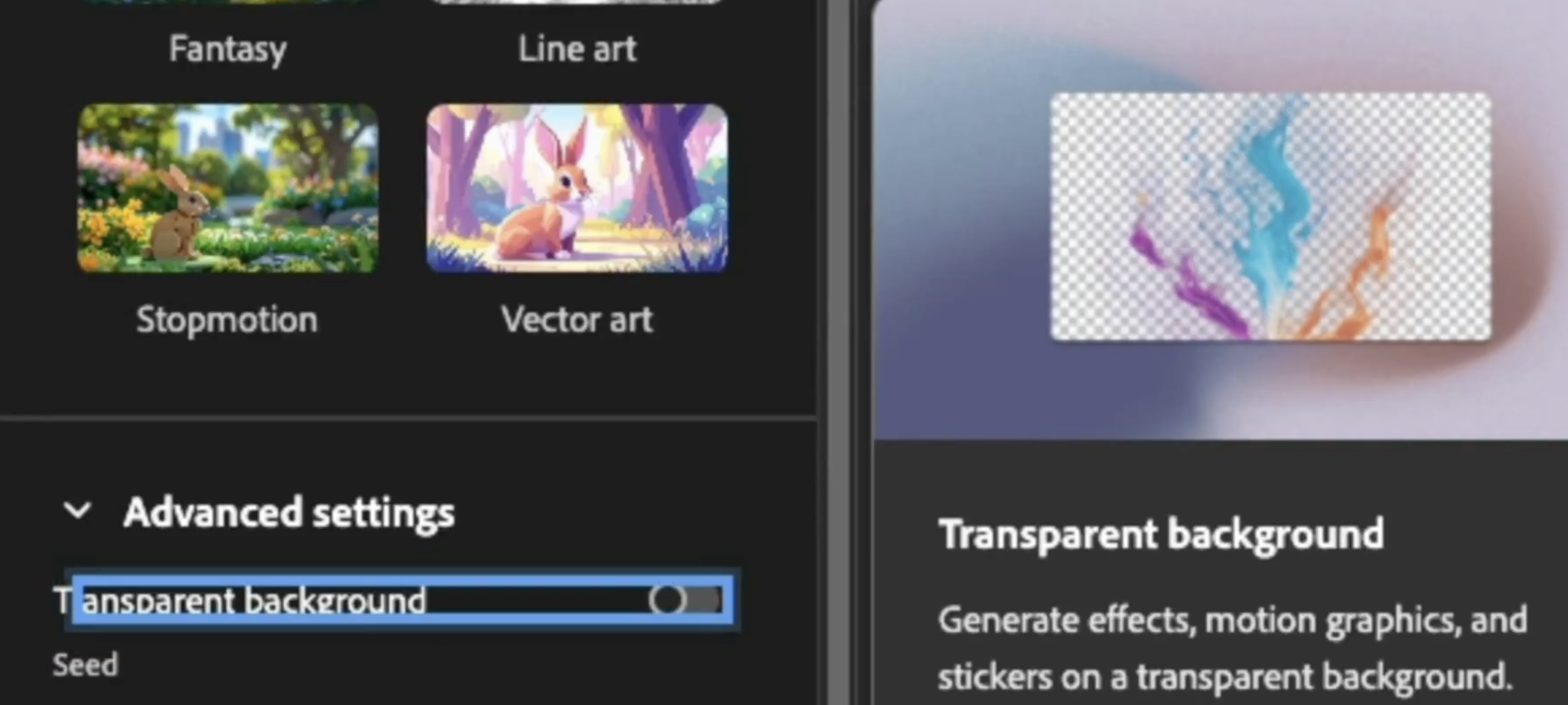 RGBA Video Generation